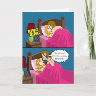 #178 In The Pink   get well Card