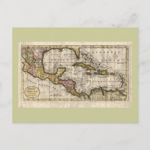 1790 Carte des Antilles par Dilly et Robinson