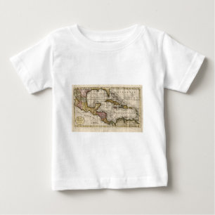 1790 Map of The West Indies by Dilly and Robinson Baby T-Shirt