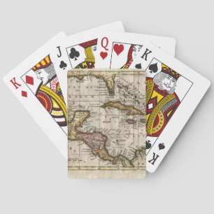 1790 Map of The West Indies by Dilly and Robinson Playing Cards