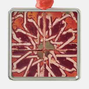 17:Isnik Tile, 16th century Metal Ornament