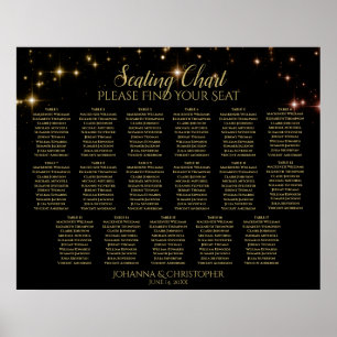 17 Tableau Mariage à étincelles chatoyantes