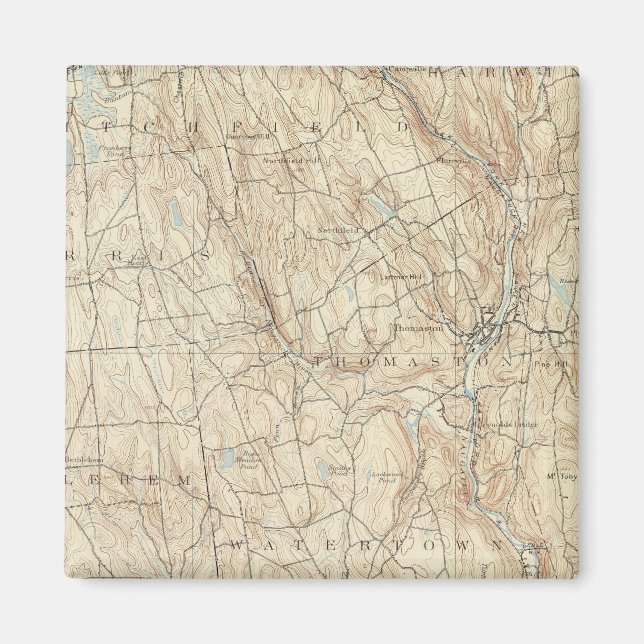 17 Waterbury sheet Magnet (Front)