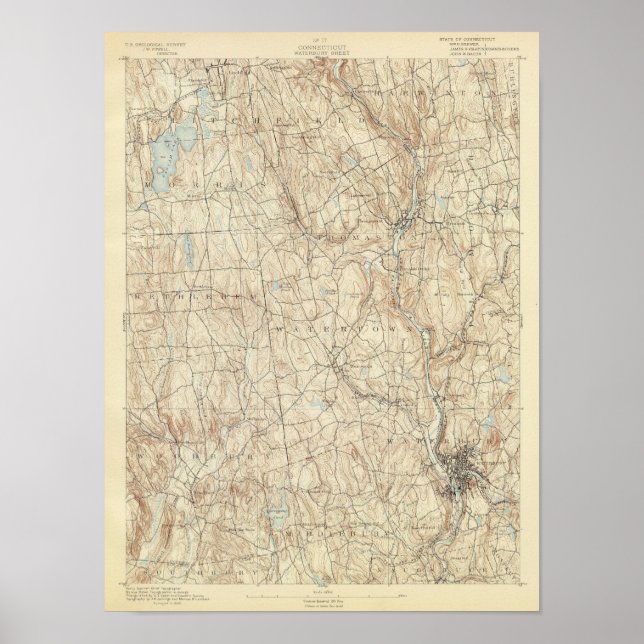 17 Waterbury sheet Poster (Front)