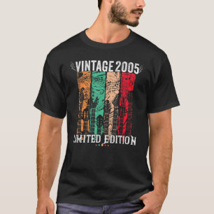 17 Years Old Vintage 2005 Birthday  17th Tees
