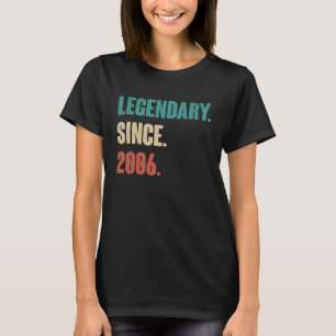 17 Years Old Vintage 2006 Birthday 17th Decoration T-Shirt