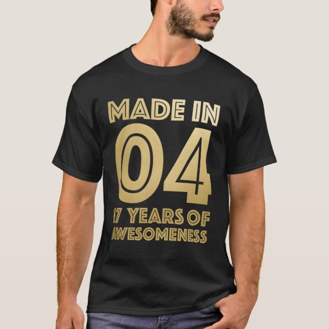 17Th Age 17 2004 N T-Shirt (Front)