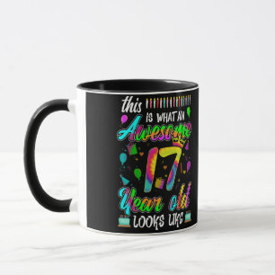 17th Birthday Awesome 17 Year Old Looks Like Mug