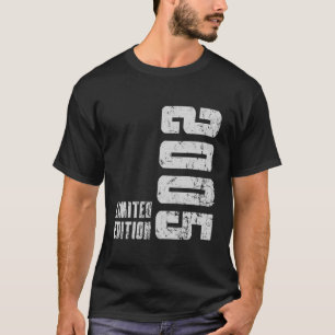 17th Birthday Boy Girl Born 2005 17 Years Old T-Shirt