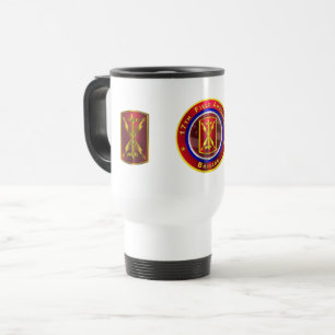 17th Field Artillery Brigade “Thunderbolt” Travel Mug