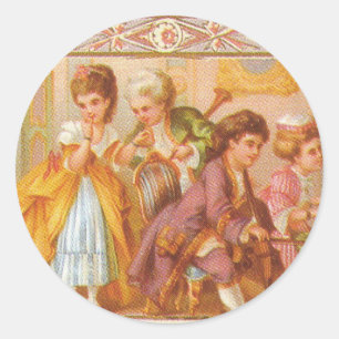 1800s CHRISTMAS STICKERS FOR SCRAPBOOKS & GIFTS