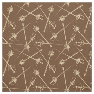 1800s Melee Weapons, Hazelnut Brown Fabric