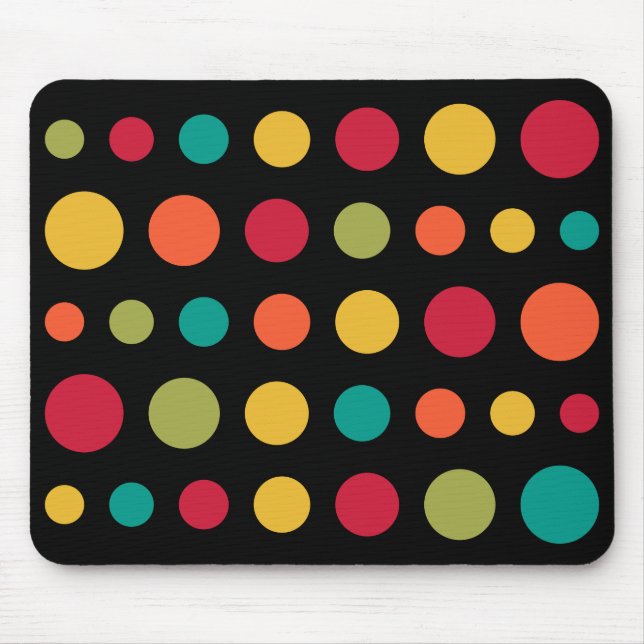 180115 - Colours 02 - on Black Mouse Pad (Front)
