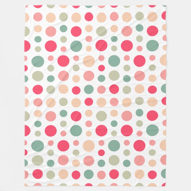 180115 v2 - Colours 01 - on White Fleece Blanket (Front)