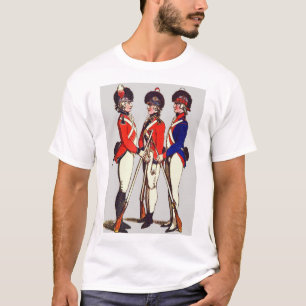 1803 London volunteer soldiers print T-Shirt