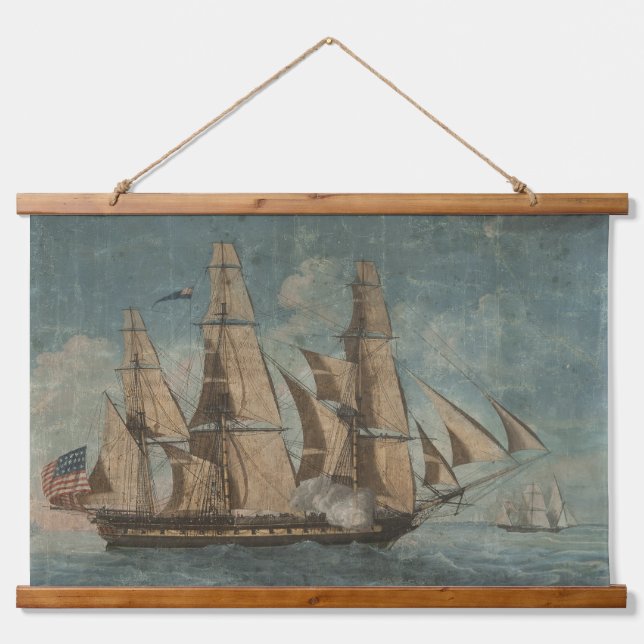 1803, USS Constitution, Historical Wall Art (Front)