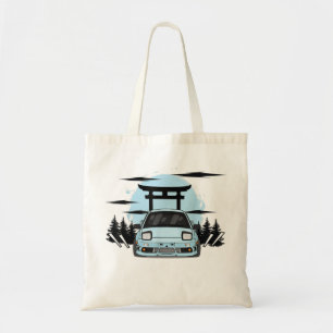 180SX Kawaii S13 Type X Graphic  Tote Bag