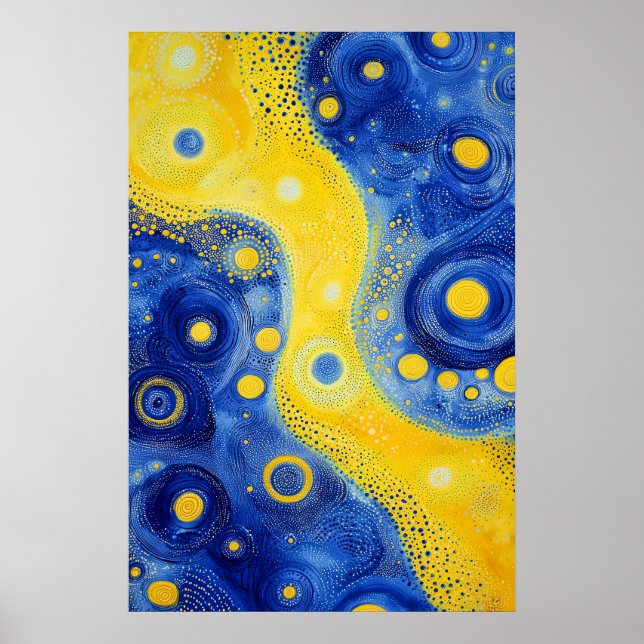 1817 Cosmic Surrealist Dreamscape Poster (Front)