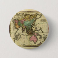 1825 Map of Asia by Henry Tanner