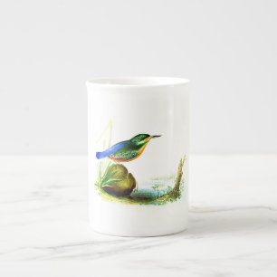 1833 Liverpool Archive Kingfisher Bone China Mug
