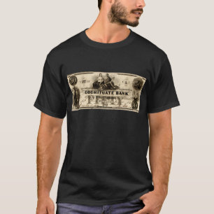 1853 Cochituate Fifty Dollar Note T-Shirt