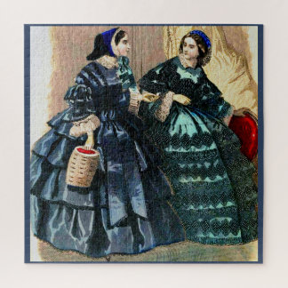 1858 fashion plate jigsaw puzzle