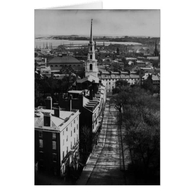 1859:  A view of Boston from the State House (Front)