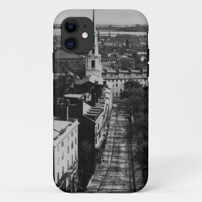 1859:  A view of Boston from the State House Case-Mate iPhone Case (Back)