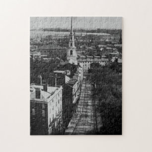 1859:  A view of Boston from the State House Jigsaw Puzzle