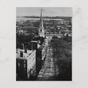 1859:  A view of Boston from the State House Postcard