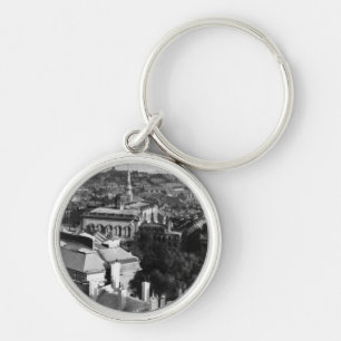 1859:  A view of Boston looking south Keychain