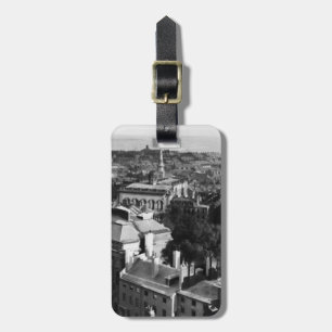 1859:  A view of Boston looking south Luggage Tag