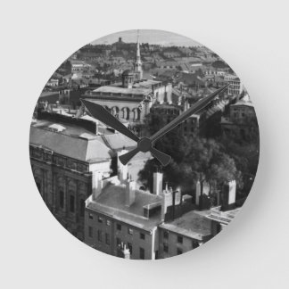 1859: A view of Boston looking south Round Clock