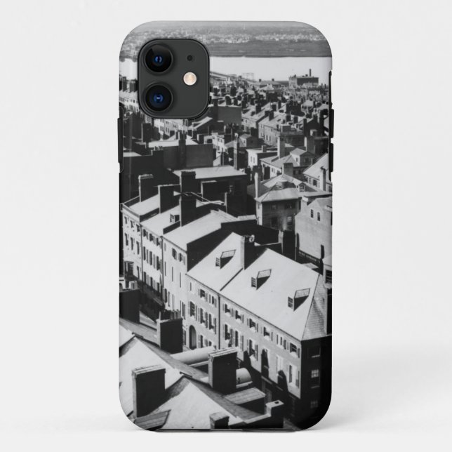 1859: The city of Boston, Massachusetts Case-Mate iPhone Case (Back)