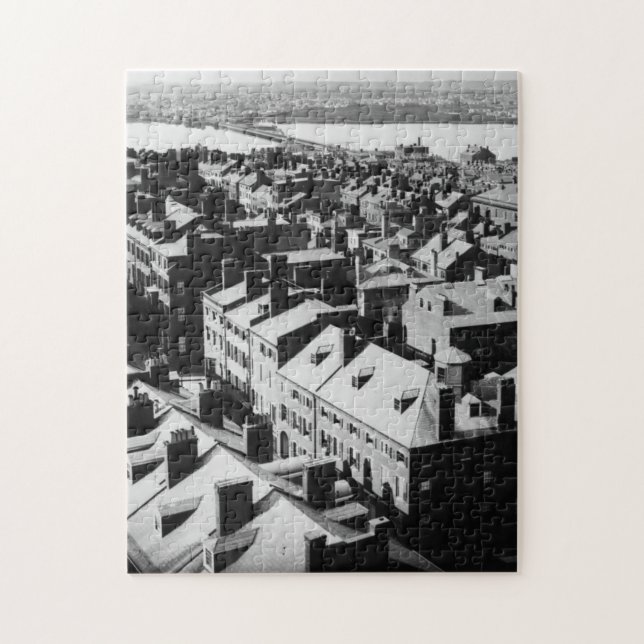 1859: The city of Boston, Massachusetts Jigsaw Puzzle (Vertical)