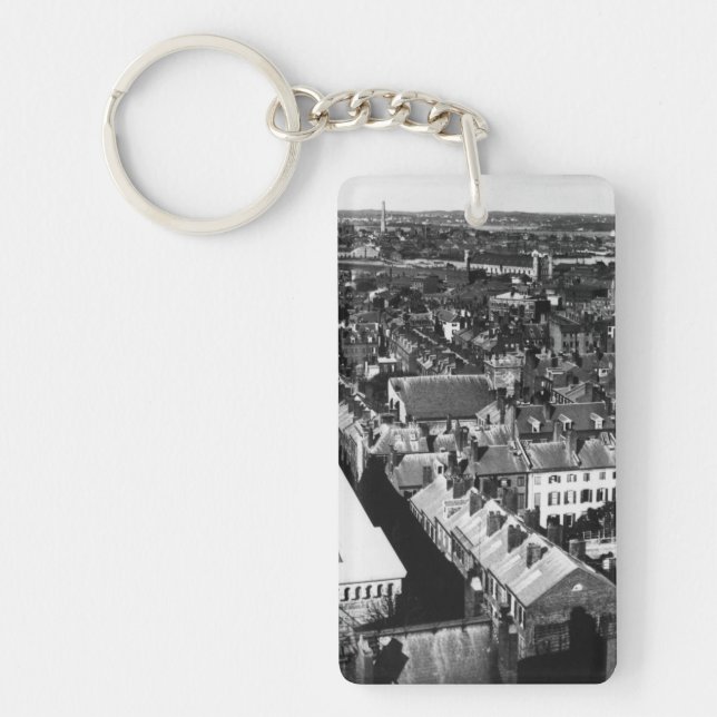 1859:  The city of Boston, Massachusetts Keychain (Front)