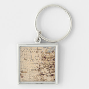 185 Value products/sq mile Keychain