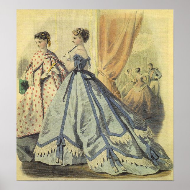 1860s Fashion Poster (Front)