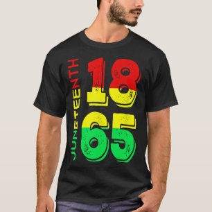 1865 Independence Day Black Pride T-Shirt