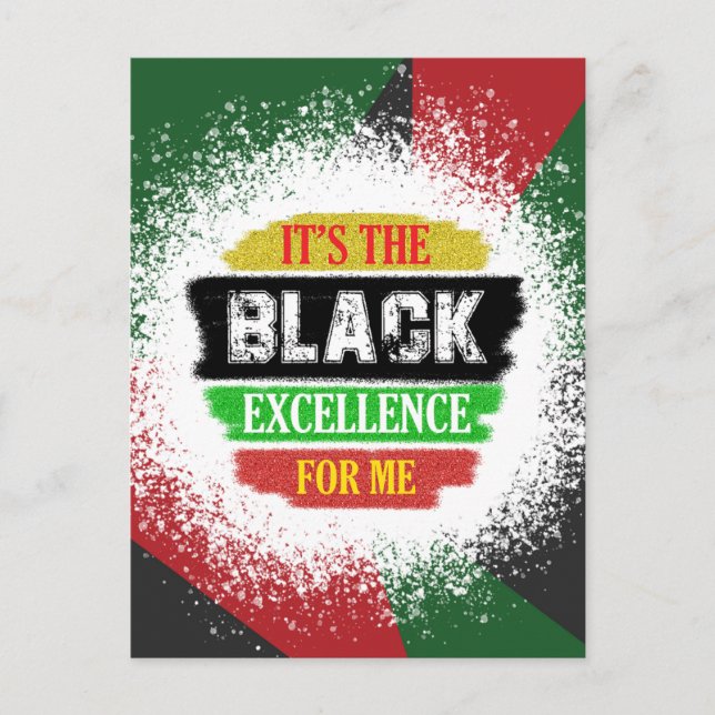 1865 Juneteenth black Independence Day  Postcard (Front)
