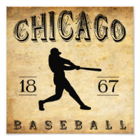 1867 Chicago Illinois Baseball