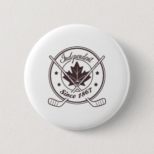 1867 To Forever – Canadian Independence - Retro Ca 2 Inch Round Button