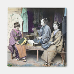 1870 Fabric Dealer of Japan Magnet