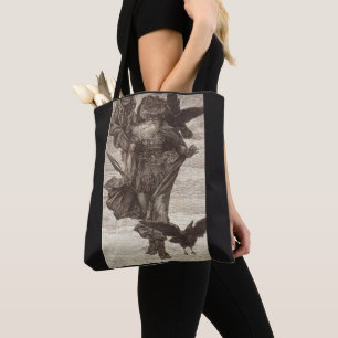 1871 Odin, Norse God of War Tote Bag