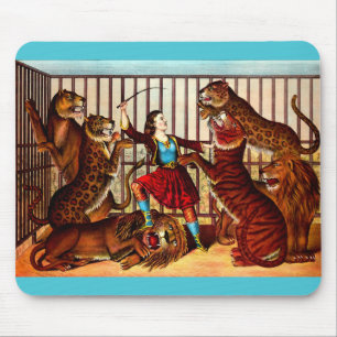 1874 The Lion Queen Mouse Pad