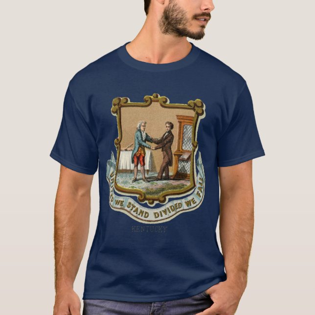 1876 Kentucky Coat of Arms T-Shirt (Front)