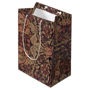 1876 Vintage William Morris Honeysuckle Medium Gift Bag