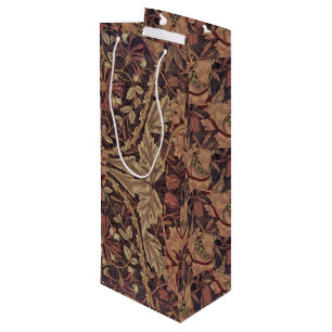 1876 Vintage William Morris Honeysuckle Wine Gift Bag