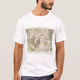 1878 Progress Map of The US Geographical Surveys T-Shirt