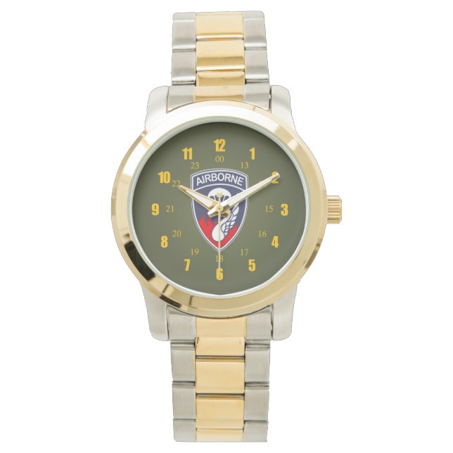 187 Airborne (Rakkasans - Korean Vet) Watch (Front)